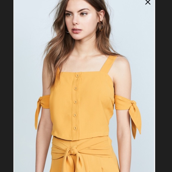 NWT Anthropology Moon River Marigold Top - Picture 4 of 8